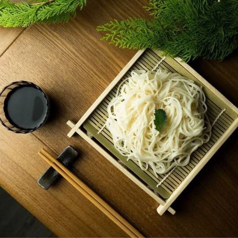 【松園】日式極品手延麵竹禮盒(6入)｜手延芙蓉麵(附清風醬)_3