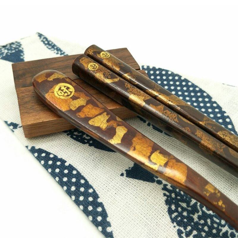 【味榮】豐榮禮讚禮盒｜漆器餐具｜熟成赤味噌｜花布筷套_3