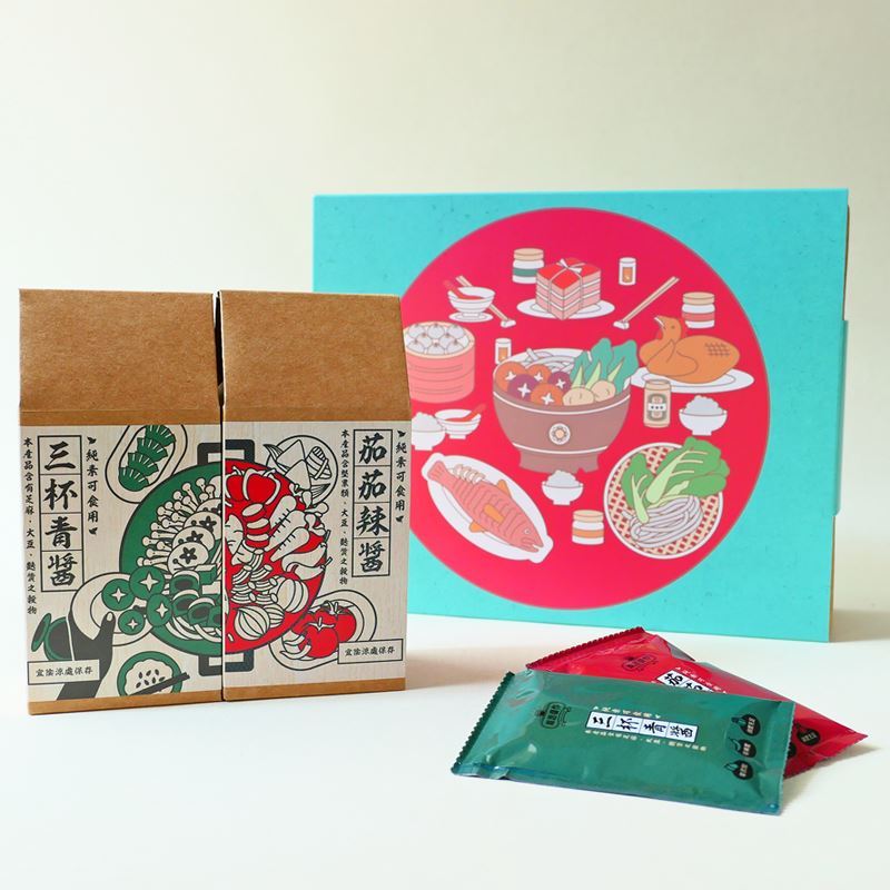 【首思醬作】台灣良醬拌麵禮盒(6入)｜臺灣家常味_2