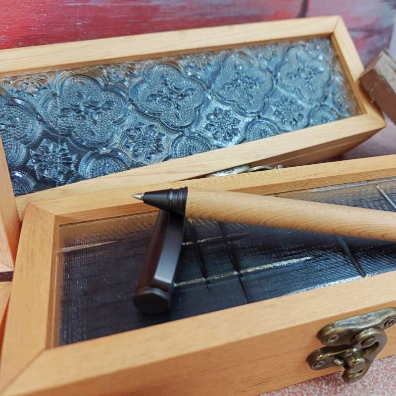 【旭森木製精品】蛻變・重生_檜木鋼珠筆(檜木筆盒)｜木筆家_4