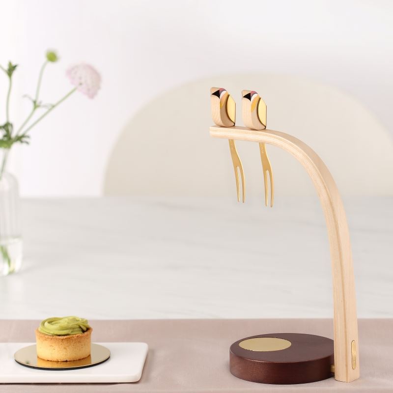 【WOOD MU 悟得木】台灣·鳥叉餐具家飾系列｜304不鏽鋼_3