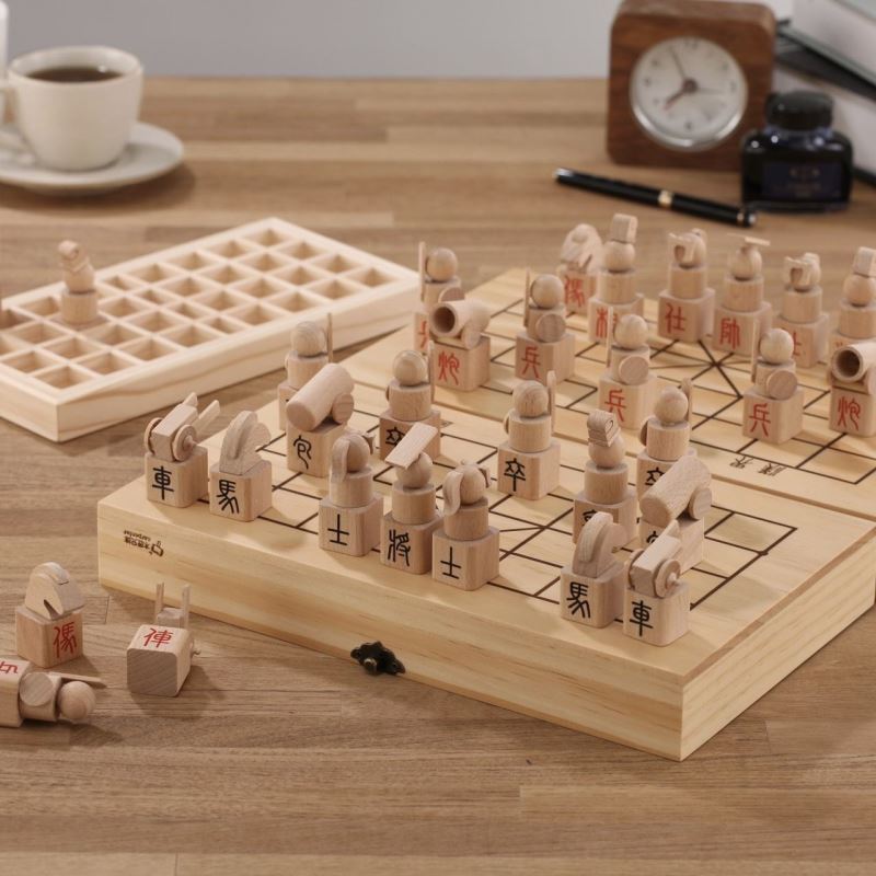 【木匠兄妹】立體象棋_圖片