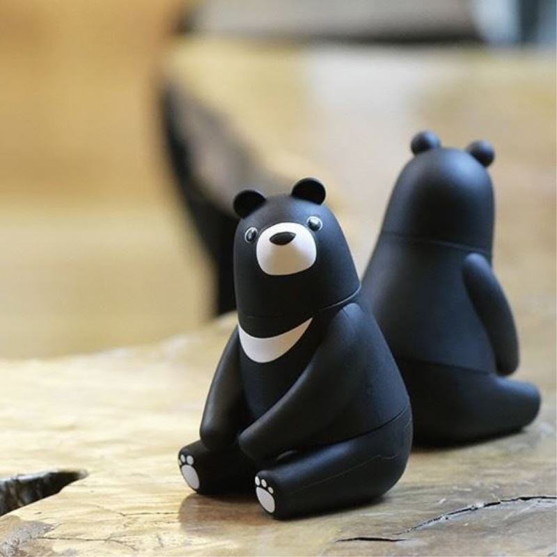 【iThinking】Bear kuma黑熊酷毛棘輪起子組｜6bits_2