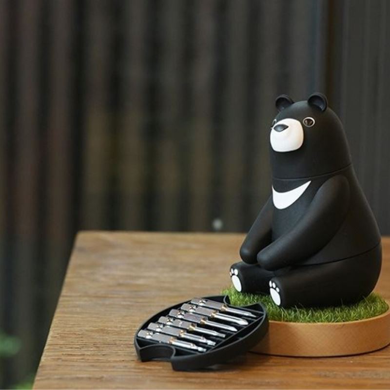 【iThinking】Bear kuma黑熊酷毛棘輪起子組｜有備無患款_5