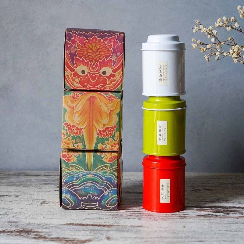 【無藏】無藏茗茶X霧峰林家 - 好人緣桃眼獅金萱茶禮組_5