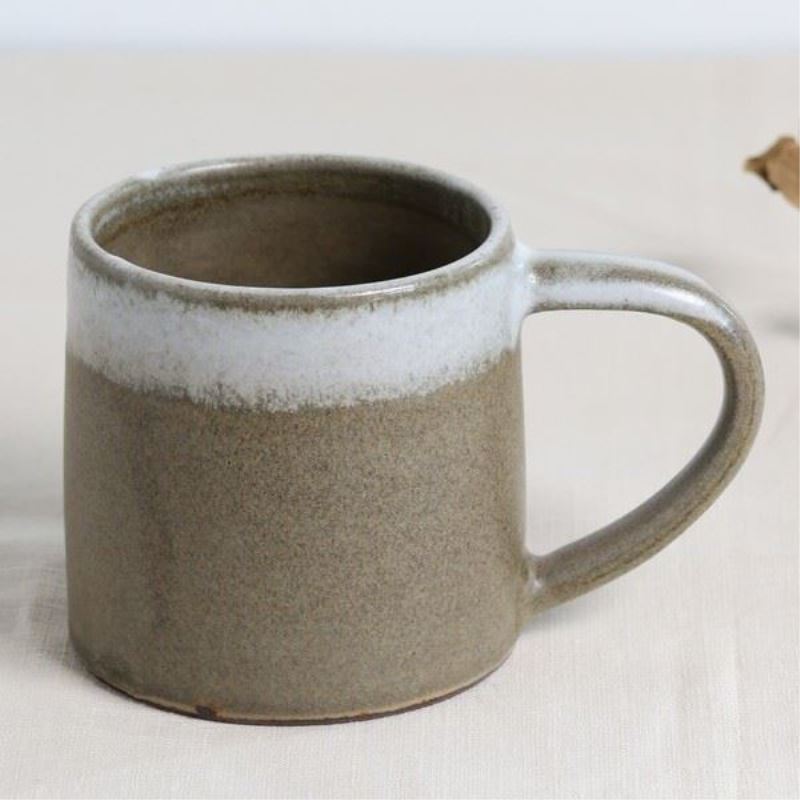 【好器質陶藝工作室】雪山灰釉杯_2
